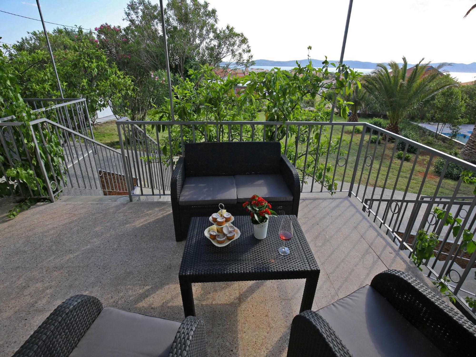 Scenic Holiday Home In Bibinje Near Sea Extérieur photo